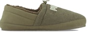 Order Puma Tuff Mocc Corduroy Slipper 'Hijau Gelap Spring Moss' 385727-03