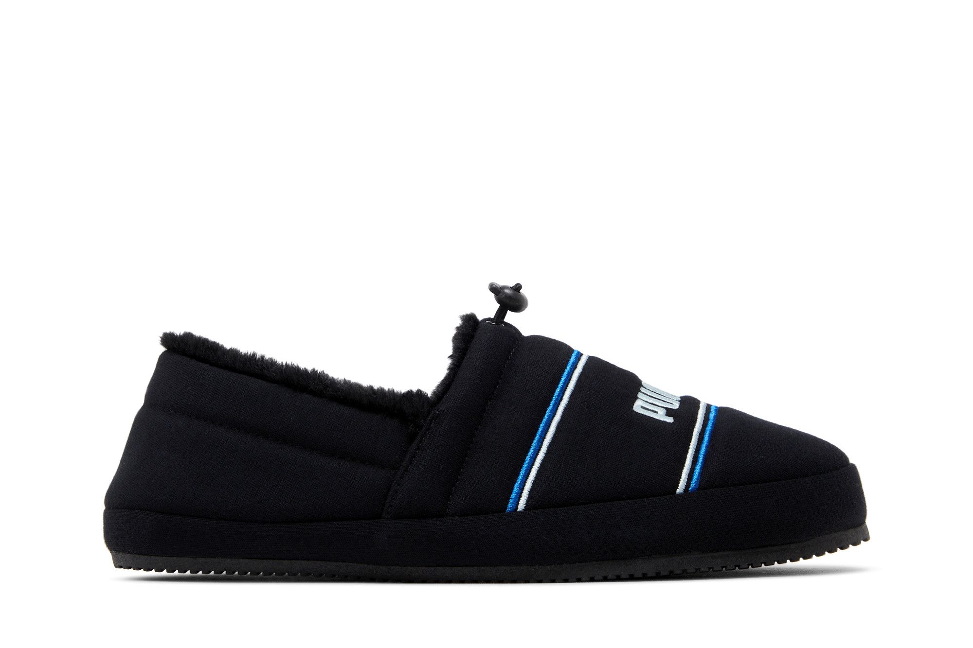 Puma Tuff Mocc Jersey Slipper 'Black Glacial Blue' 385242-02