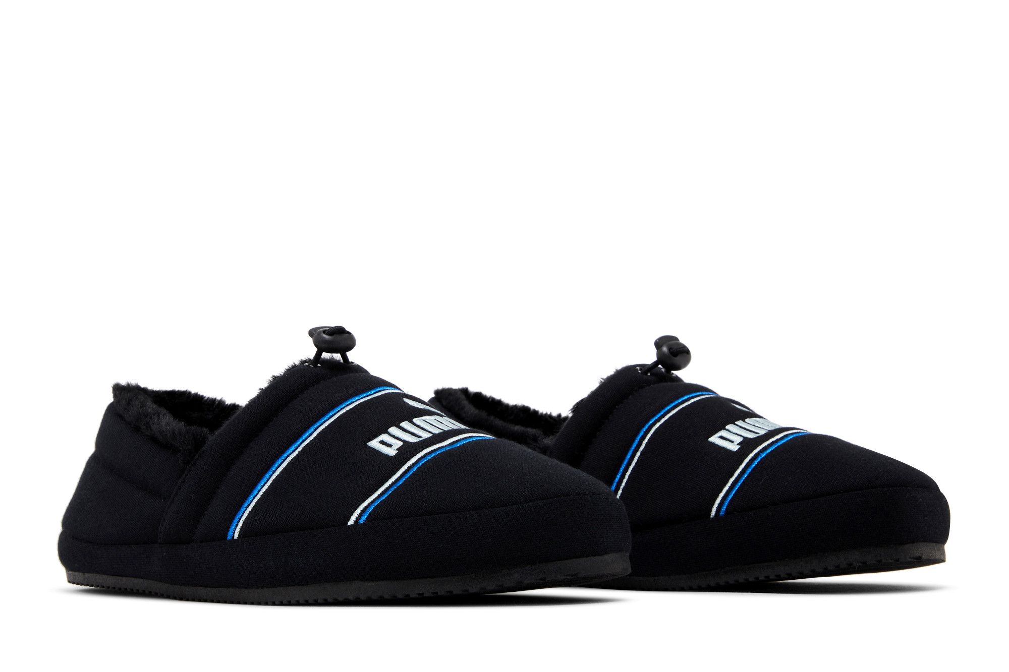 Cheap Puma Tuff Mocc Jersey Pantoufle ''Noir Glacial Bleu'' 385242-02
