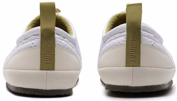 Puma Tuff Padded Plus Slippers 'White Green' 393971-01 Shop Puma Tuff Padded Plus Slippers 'White Green' 393971-01