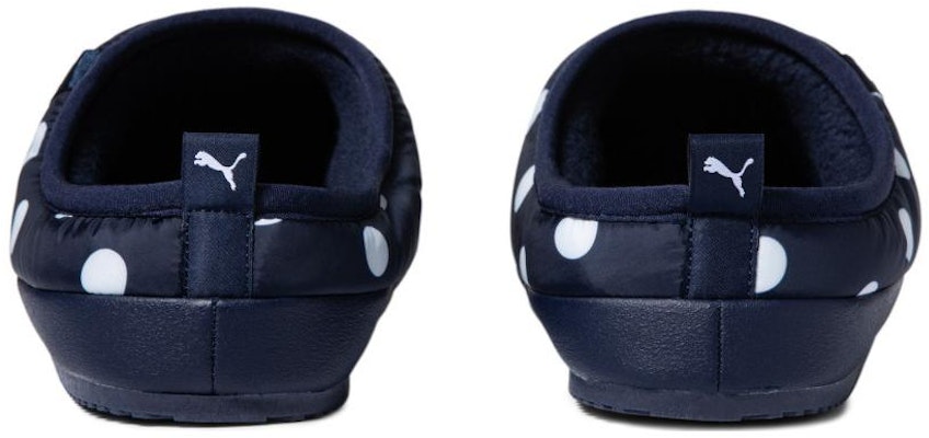 PUMA Tuff 點點厚墊運動拖鞋 男女同款 藍紫 Shop PUMA Tuff 點點厚墊運動拖鞋 男女同款 藍紫