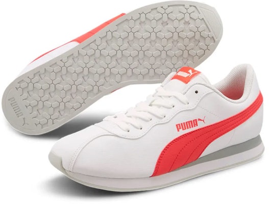 Puma Turin II Nl Kasut Larian Low-top Putih/Merah 366962-23 Lookbook Puma Turin II Nl Kasut Larian Low-top Putih/Merah 366962-23