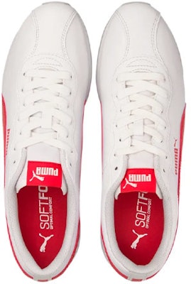 Puma Turin II Nl Kasut Larian Low-top Putih/Merah 366962-23 Shop Puma Turin II Nl Kasut Larian Low-top Putih/Merah 366962-23