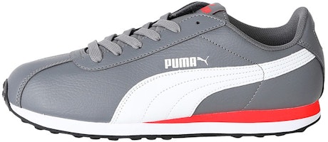 Puma Turin Low Running Shoes Grey/White/Red 360116-23 Puma Turin Low Running Shoes Grey/White/Red 360116-23