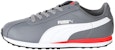 Puma Turin Kasut Lari Rendah Kelabu/Putih/Merah 360116-23