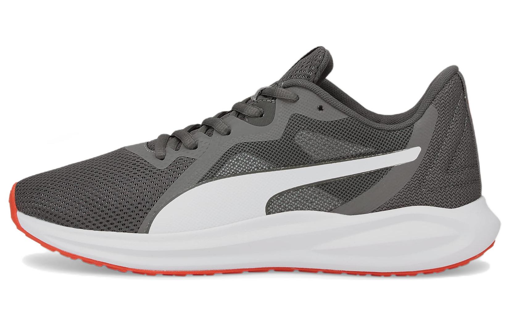 Puma Twitch Runner Better Low Tops Gray White 376624-01