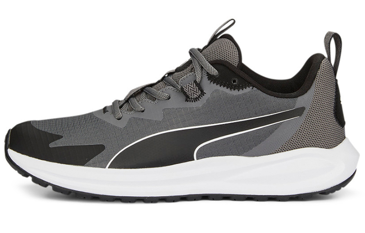 Puma Twitch Runner Trail 'Black Gray White' 376961-06