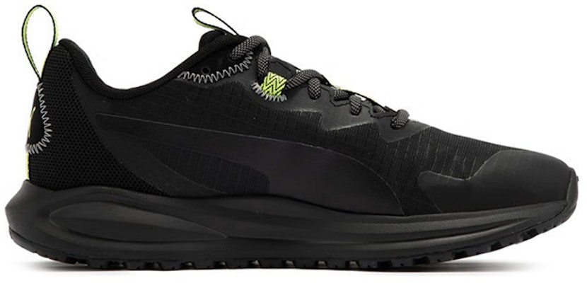 彪马 Twitch Runner Trail '黑色青柠' 376961-01 Order 彪马 Twitch Runner Trail '黑色青柠' 376961-01