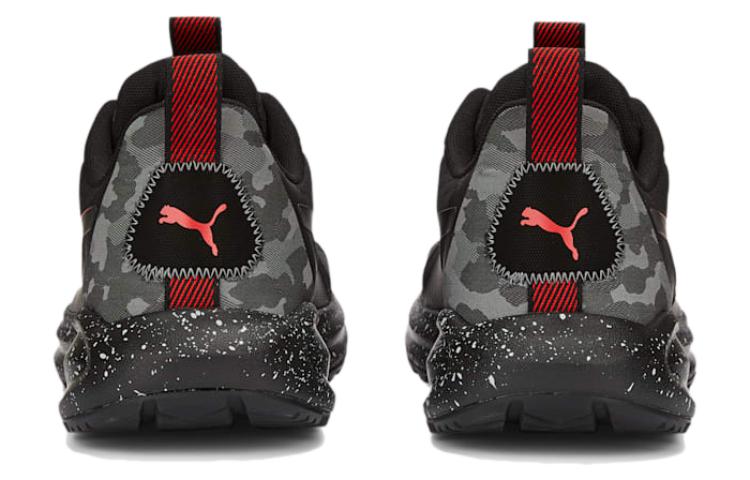 Shop Puma Twitch Runner Trail 'Hitam Merah' 377088-01