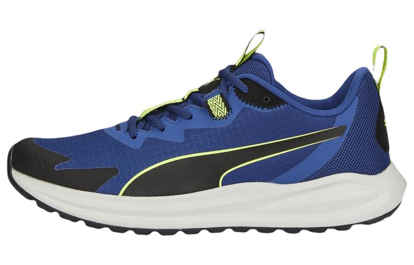 Puma Twitch Runner Trail 'Blazing Blue Lime Squeeze' 376961-04