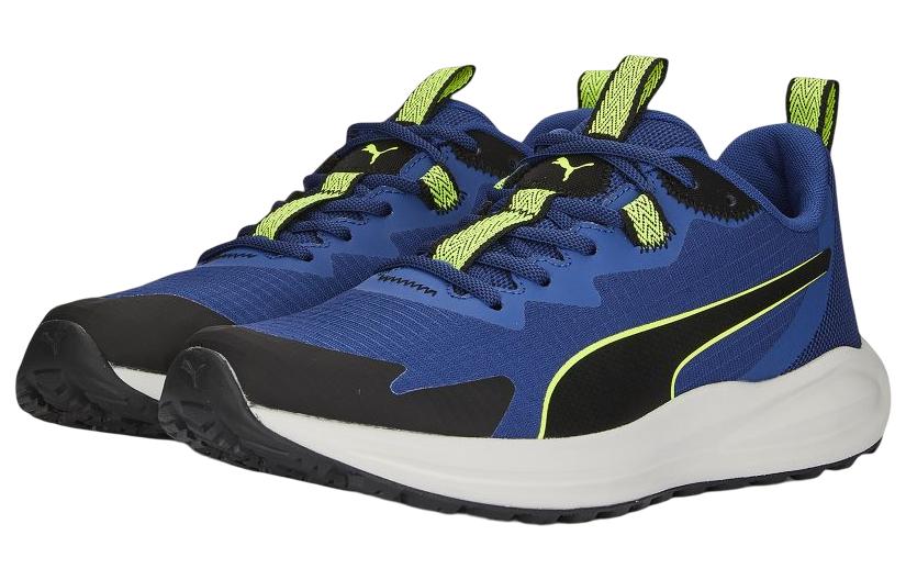Lookbook Puma Twitch Runner Trail ''Bleu Éclat Lime Squeeze'' 376961-04