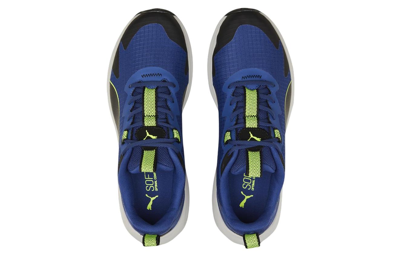 Shop Puma Twitch Runner Trail ''Bleu Éclat Lime Squeeze'' 376961-04
