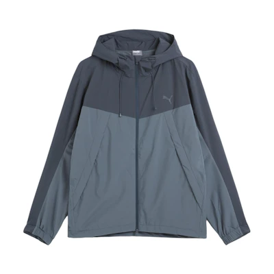 Puma Two-Tone Outdoor Hoodie Jacket Blue Gray 933655-02