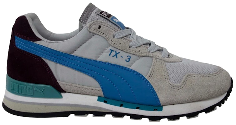 Puma TX-3 'Kasurt Rendah Kulit Kelabu dan Kain' 341044-63 Order Puma TX-3 'Kasurt Rendah Kulit Kelabu dan Kain' 341044-63