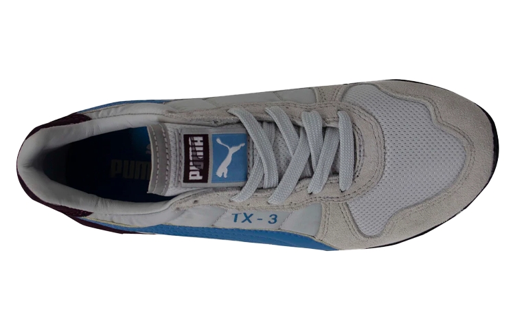 Lookbook Puma TX-3 'Grey Leather and Fabric Low-Top Runner' 341044-63