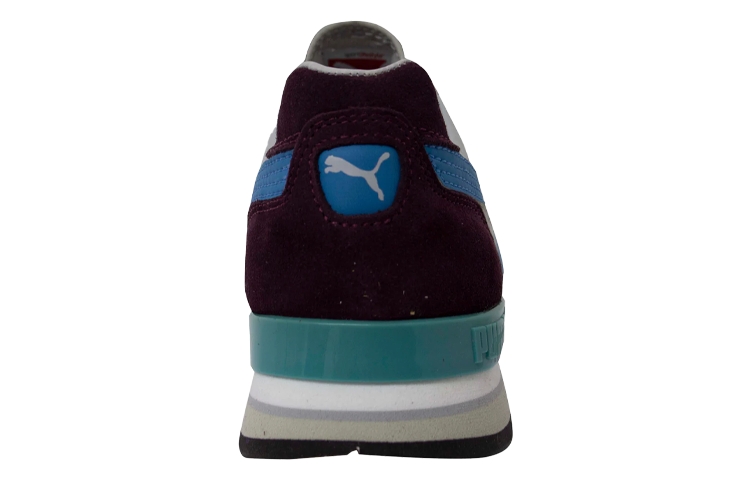 Shop Puma TX-3 'Grey Leather and Fabric Low-Top Runner' 341044-63