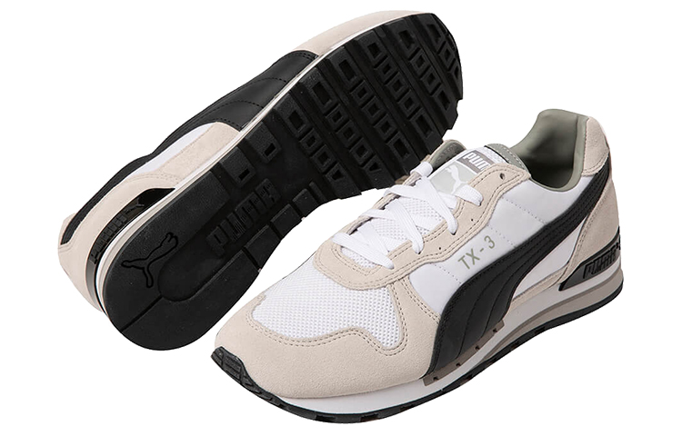 Purchase Puma Tx-3 Khaki/Black/White Low sneakers 375582-02