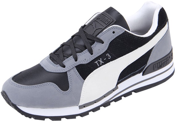 PUMA Sportstyle Tx-3 低筒 跑步鞋 男款 黑灰白 Lookbook PUMA Sportstyle Tx-3 低筒 跑步鞋 男款 黑灰白