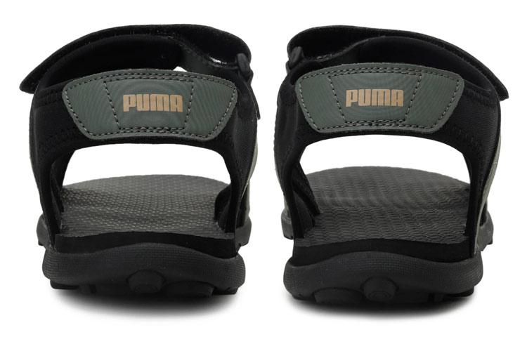 Shop Puma Ultimate Comfort Slide 'Black Green' 380446-04