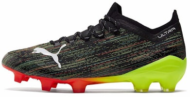 Puma Ultra 1.2 FG AG 'Black Yellow Alert' 106299-02 Puma Ultra 1.2 FG AG 'Black Yellow Alert' 106299-02