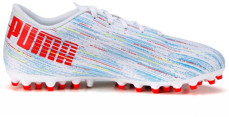 Puma Ultra 4.2 MG Sepatu Bola Multicolor 'Putih Merah Biru' 106356-03 Order Puma Ultra 4.2 MG Sepatu Bola Multicolor 'Putih Merah Biru' 106356-03