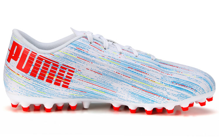 Order Chaussures de Foot Puma Ultra 4.2 MG Multicolores ''Blanc Rouge Bleu'' 106356-03