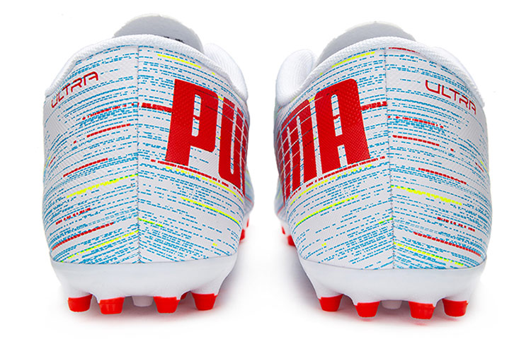 Lookbook Chaussures de Foot Puma Ultra 4.2 MG Multicolores ''Blanc Rouge Bleu'' 106356-03