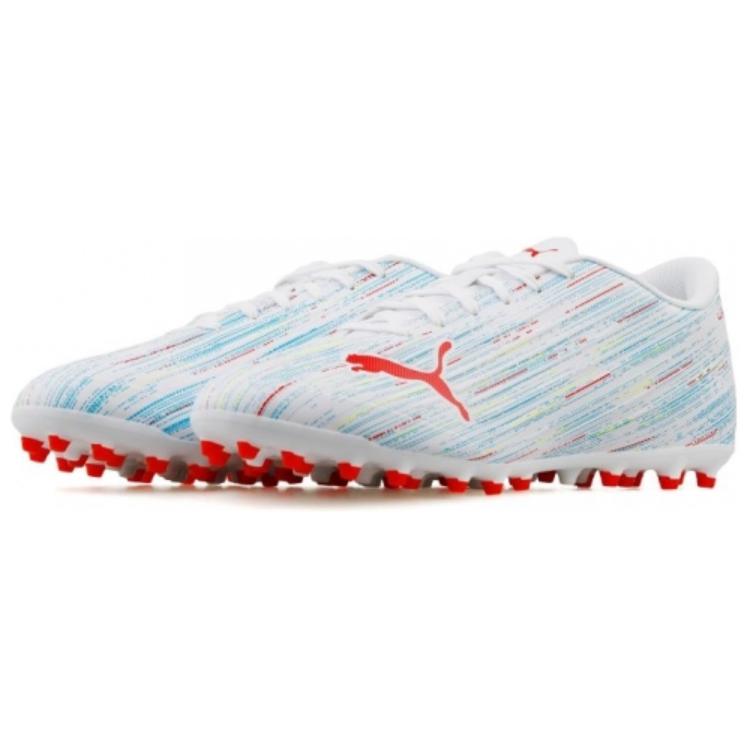 Purchase Chaussures de Foot Puma Ultra 4.2 MG Multicolores ''Blanc Rouge Bleu'' 106356-03