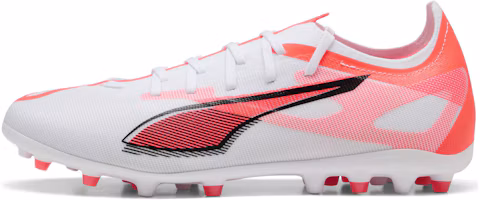 Puma Ultra 5 MG White Durable Football Shoes with Rubber Short Studs 108348-01 Puma Ultra 5 MG White Durable Football Shoes with Rubber Short Studs 108348-01