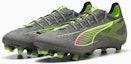 Order Puma Ultra 5 Pro FG/AG Soccer Cleats Matte Aged Silver-Yellow Alert-Sun Struck 108161-03
