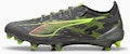 Puma Ultra 5 Ultimate FG Soccer Cleats Matte Aged Silver-Yellow Alert-Sun Struck 108159-03