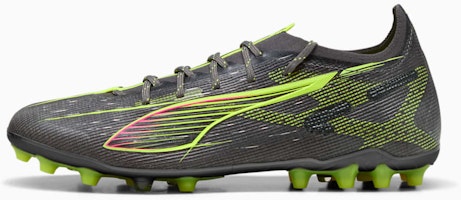Puma Ultra 5 Ultimate MG Matte Aged Silver-Yellow Alert-Sun Struck 108342-03 Puma Ultra 5 Ultimate MG Matte Aged Silver-Yellow Alert-Sun Struck 108342-03