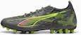 Puma Ultra 5 Ultimate MG Matte Aged Silver-Yellow Alert-Sun Struck 108342-03