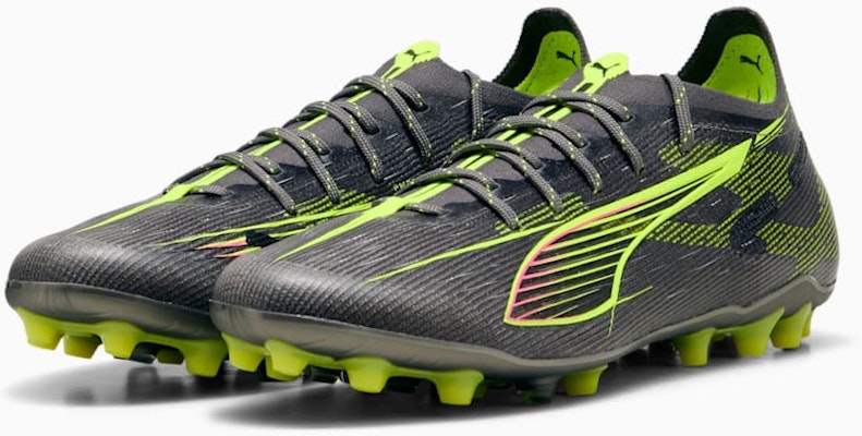 Puma Ultra 5 Ultimate MG Matte Aged Silver-Yellow Alert-Sun Struck 108342-03 Order Puma Ultra 5 Ultimate MG Matte Aged Silver-Yellow Alert-Sun Struck 108342-03
