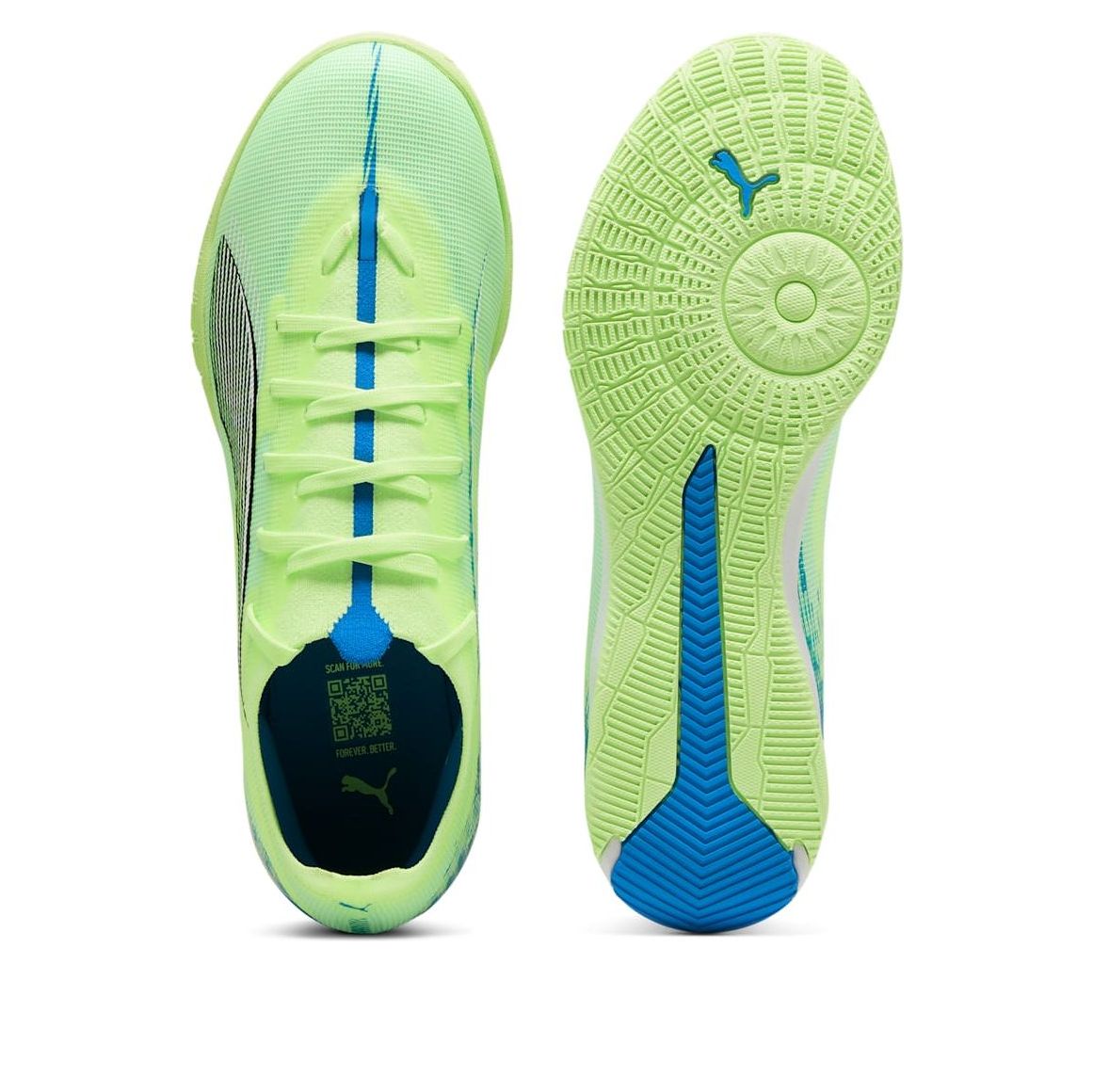 Shop Puma Ultra Match 5 IT ''Lights Out Pack'' Kasut Futsal. 107895-03