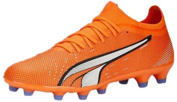 PUMA Ultra Match HG/AG 舒適 防滑耐磨 足球鞋 男款 橙色 Sizing PUMA Ultra Match HG/AG 舒適 防滑耐磨 足球鞋 男款 橙色