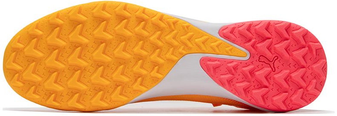 PUMA Ultra Match 圓頭繫帶 TT(膠質碎釘) 耐磨 足球鞋 男款 黃紅 Purchase PUMA Ultra Match 圓頭繫帶 TT(膠質碎釘) 耐磨 足球鞋 男款 黃紅