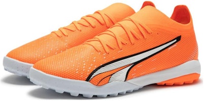 PUMA Ultra Match TT 人造草地 防滑耐磨 足球鞋 橘色 Lookbook PUMA Ultra Match TT 人造草地 防滑耐磨 足球鞋 橘色