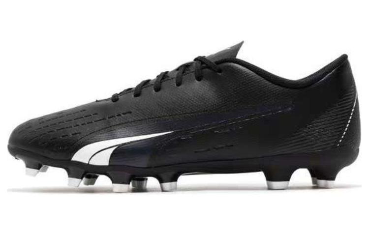 Puma Ultra Play FG Soccer Cleats 'Black White' 107224-02