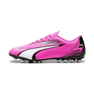 Puma Ultra Play MG Football Boots 'Pink White Black'