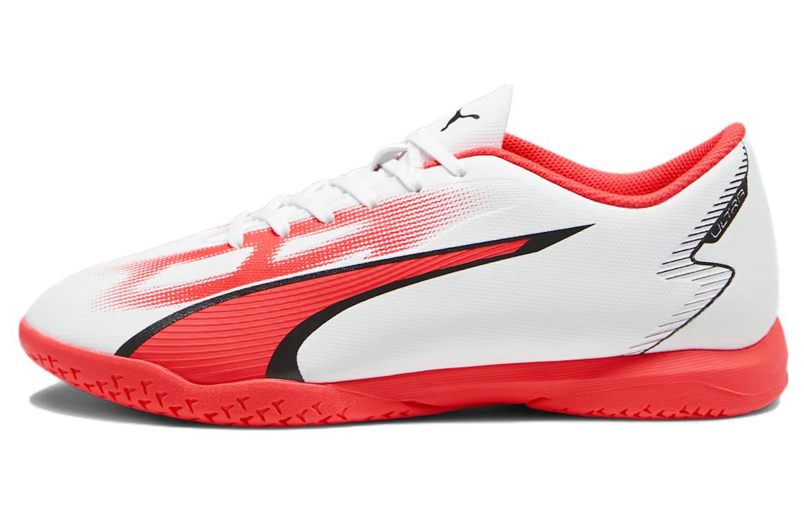 Puma Ultra Play Soccer Cleats Red TF Turf & Hard Ground Football Shoes 107529-01-yc