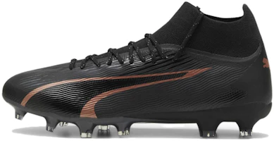 Puma Ultra Pro FG/AG Mid-Cut Soccer Cleats Black Turf Shoes. 107750-02 Puma Ultra Pro FG/AG Mid-Cut Soccer Cleats Black Turf Shoes. 107750-02