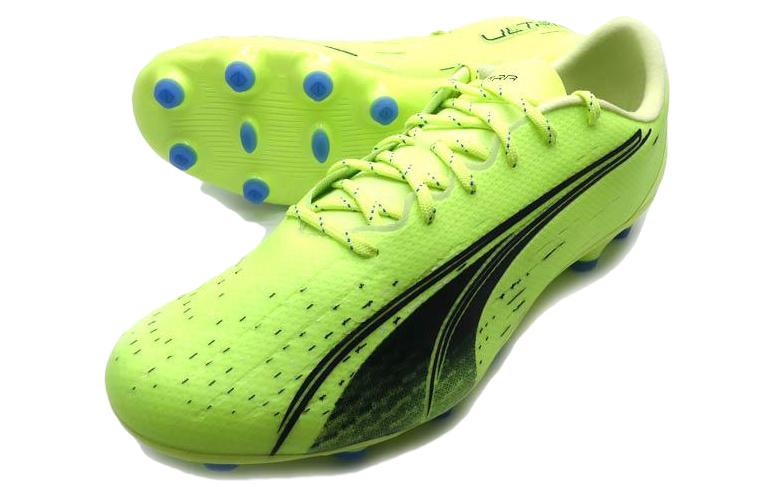 Lookbook PUMA Ultra Pro HG/AG 人造草坪 防滑耐磨 足球鞋 男款 綠藍
