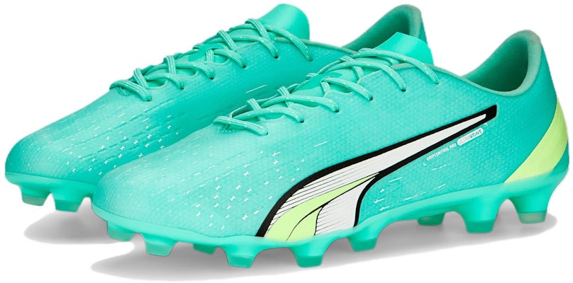 Puma Ultra Pro HG/AG '绿白'足球鞋 107241-03 Lookbook Puma Ultra Pro HG/AG '绿白'足球鞋 107241-03