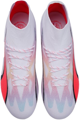 彪马 Ultra Pro MG '白色黑色火焰兰花' 107508-01 Lookbook 彪马 Ultra Pro MG '白色黑色火焰兰花' 107508-01