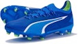 Shop Puma Ultra Pro MG Kasut Bola 'Biru Putih' 107508-03