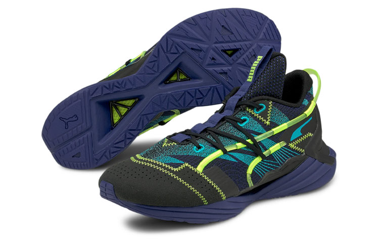 Shop Puma Ultra Triller 'Blue Yellow Alert' 194397-01