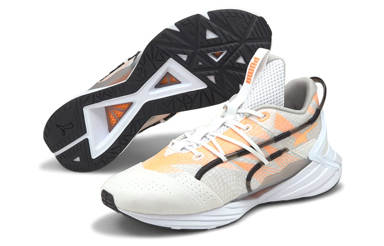 Shop Puma Ultra Triller ''Bianco Arancione Fluo Soft'' 194397-02