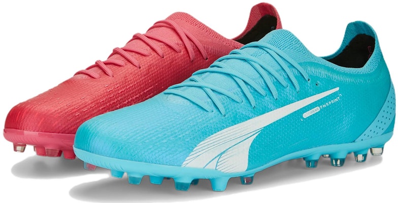 PUMA Ultra Ultimate Tricks 多功能場地 防滑耐磨 足球鞋 男女款 紅藍 Order PUMA Ultra Ultimate Tricks 多功能場地 防滑耐磨 足球鞋 男女款 紅藍