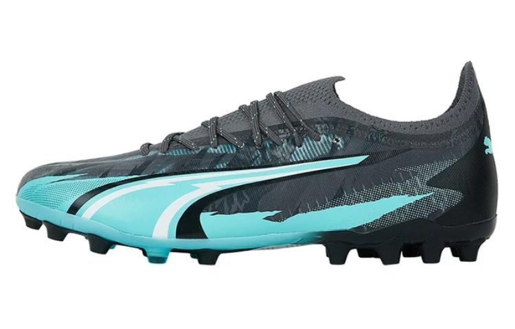 Puma Ultra Ultimate Black Blue Soccer Cleats Comfortable & Durable 107835-01